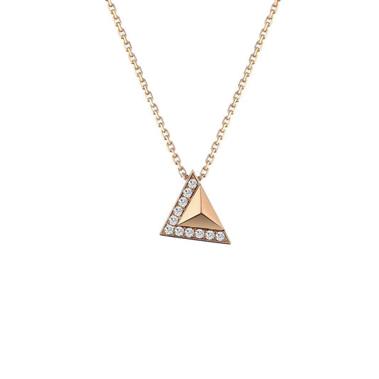 PUSOMILI V Cube Diamond Pendant - Large